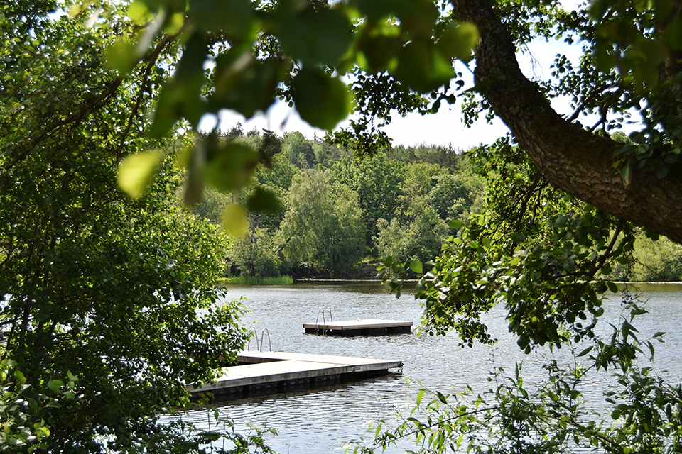 Häng hela sommaren på Sickla strand