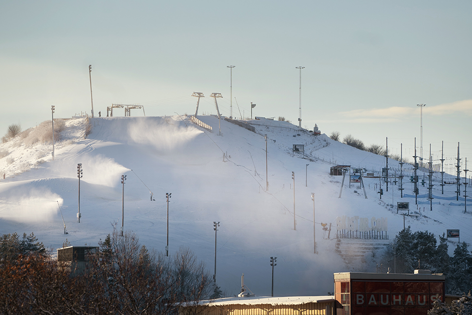 Hammarbybacken – 350 m från Nobelberget.