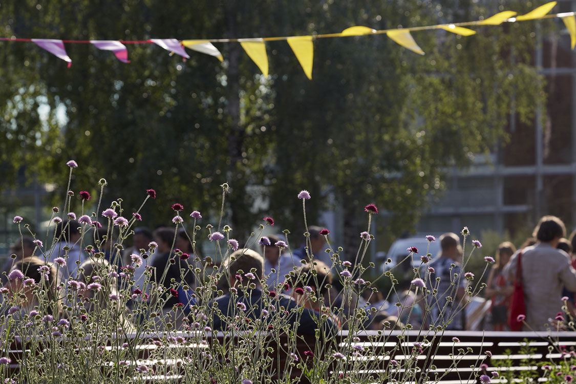 Marcusplatsen – 100 m från Nobelberget.