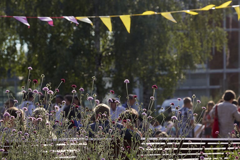 Marcusplatsen – 100 m från Nobelberget.